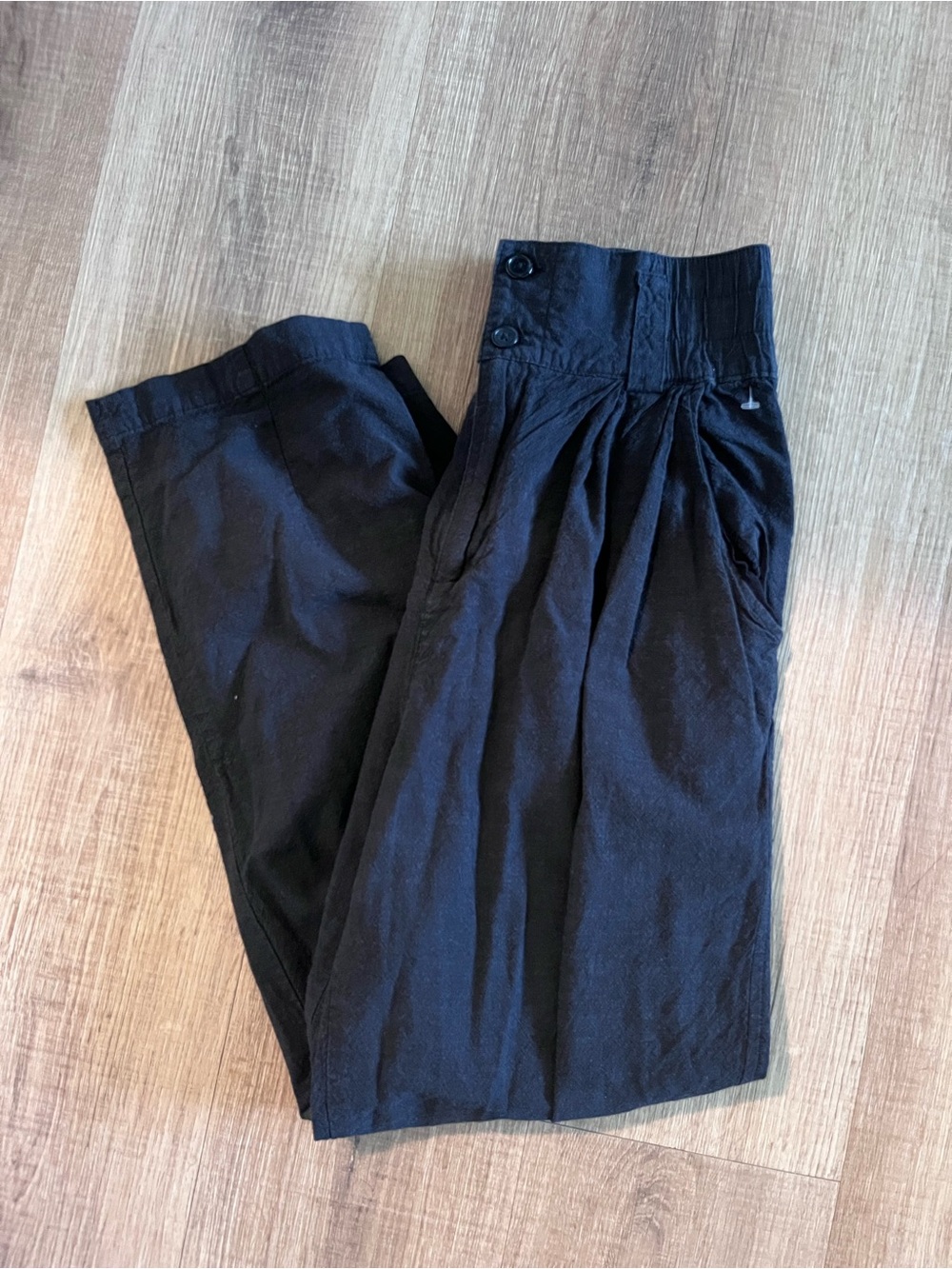 Urban Outfitters Black Palazzo Style Pants - loose, flowy, lightweight